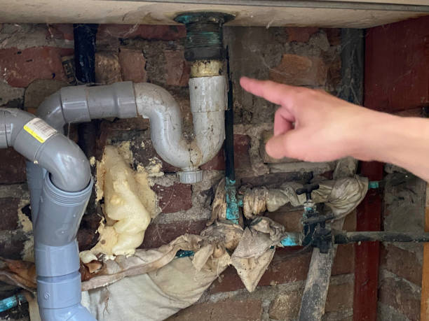 Water damage restoration process in NC